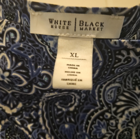 WHBL off the shoulder top size XL - Picture 3 of 3